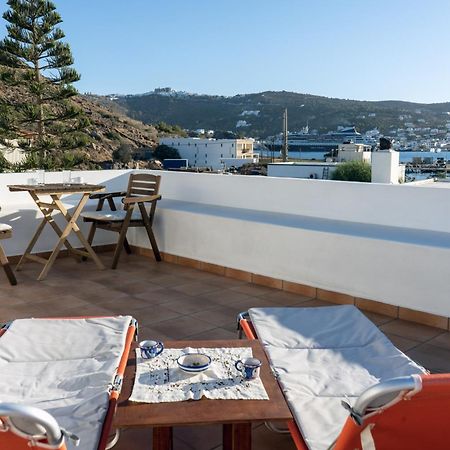 Villa Patmos Netia Скала Екстериор снимка