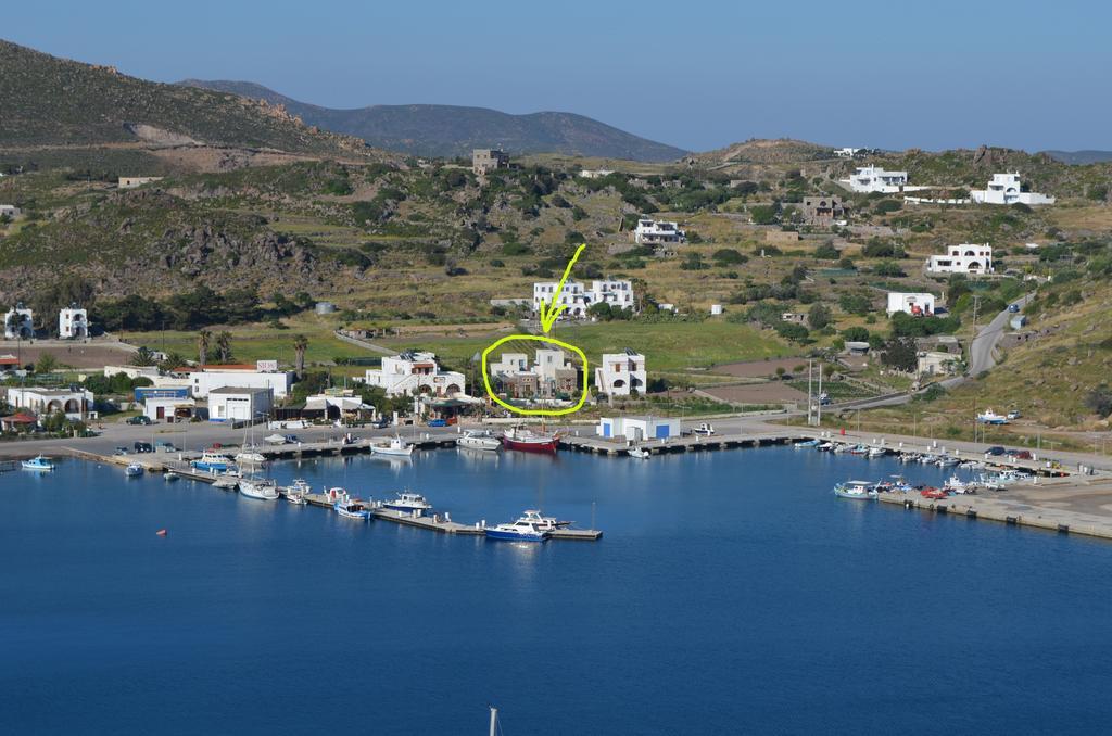 Villa Patmos Netia Скала Екстериор снимка