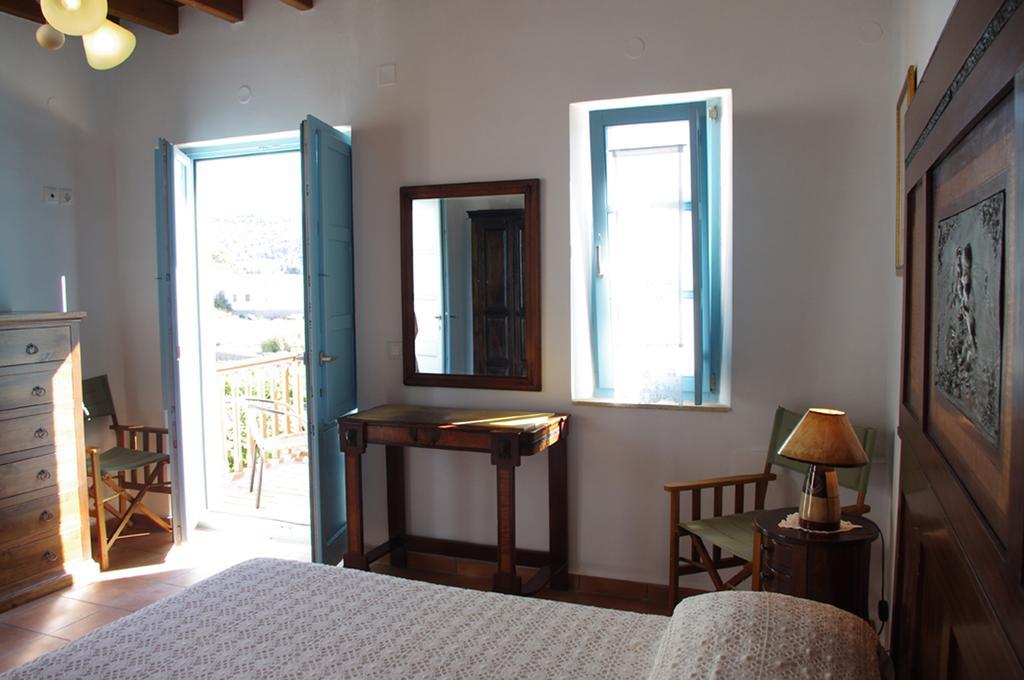 Villa Patmos Netia Скала Екстериор снимка