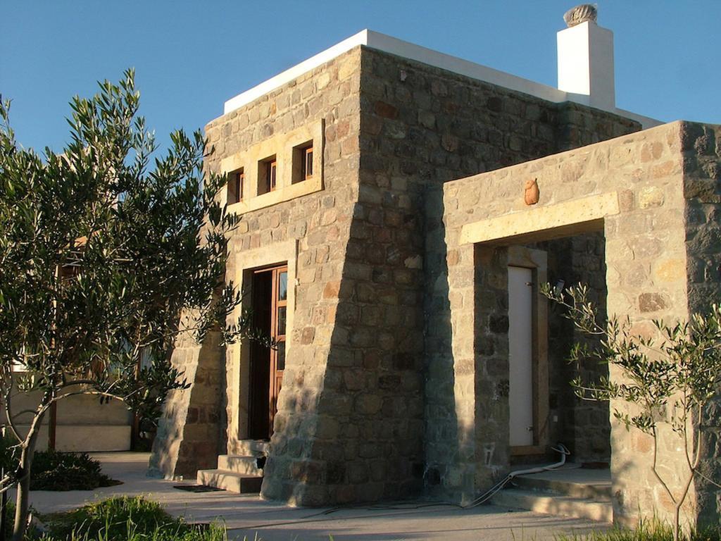 Villa Patmos Netia Скала Екстериор снимка