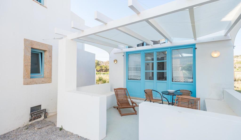 Villa Patmos Netia Скала Екстериор снимка
