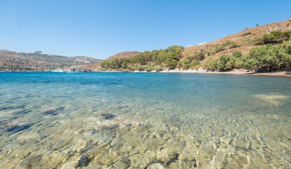 Villa Patmos Netia Скала Екстериор снимка